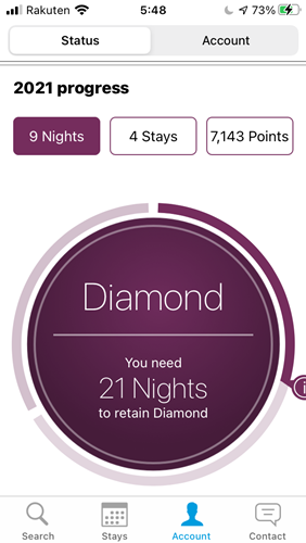 diamond status sp