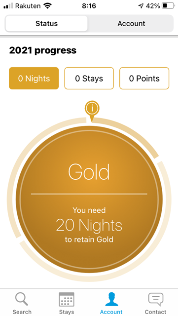gold status sp