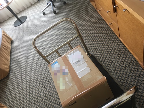 帰りの荷物